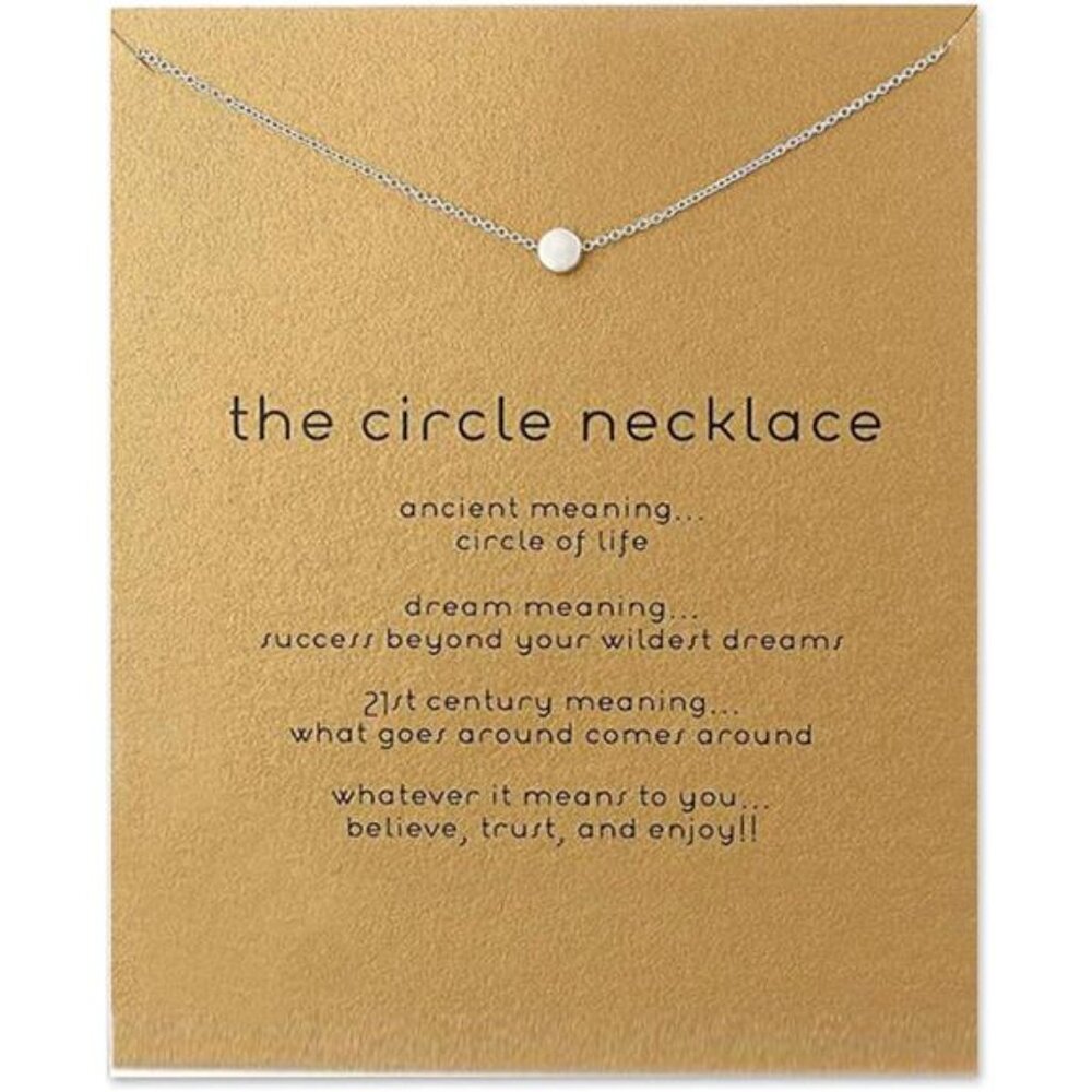 Dainty Pendant Chain Necklace